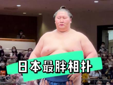 日本最胖相扑 蒙古怪物逸之城 #日本 #相扑 #vlog