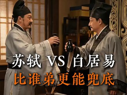 苏轼 VS 白居易比谁弟更能兜底 #即梦AI创作者成长计划#即梦AI新影像#AI创作浪潮计划#苏轼 #白居易