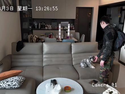 出门前再练习一下#监控摄像头 #宽肩窄腰 #腹肌 #男大