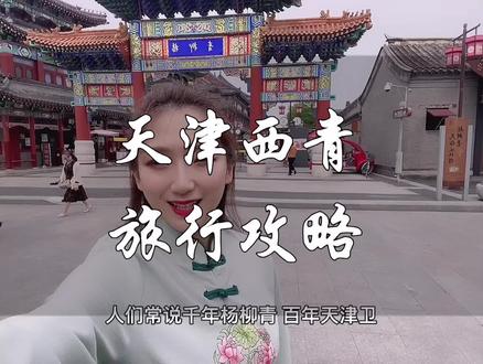 人们常说千年杨柳青,百年天津卫?60秒带你玩转天津西青区!#dou来西青 #魅力西青预见未来