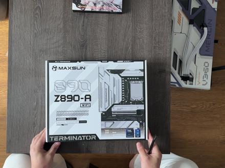 铭瑄Z890开箱以及bios展示几点