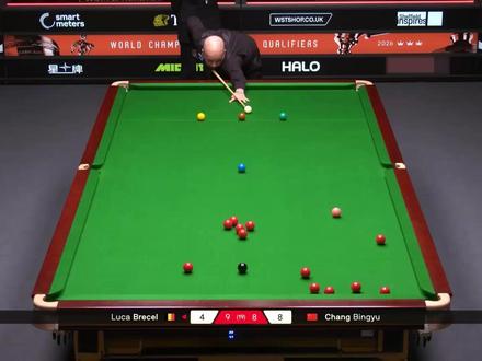 常冰玉vs布雷切尔,斯诺克世锦赛资格赛第三轮,过程复盘(3) #台球 #斯诺克 #常冰玉 #卢卡布雷切尔 #2026斯诺克世锦赛