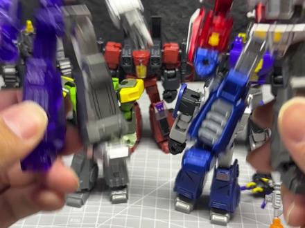 隐藏款怎么还对半色 #布鲁可变形金刚 #布鲁可积木人 #长不大的刘大帅 #玩具开箱