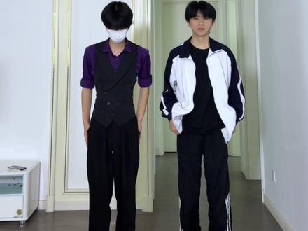 上班的哥哥 上学的弟弟#有这样一个女孩 #蝴蝶步 #秦文玚 #小韩