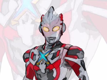 艾克斯奥特曼#奥特曼 #绘画 #艾克斯奥特曼 @DOU+小助手 @抖音小助手