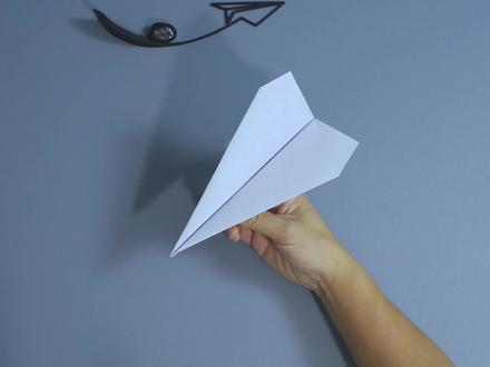 【纸飞机精讲教程】强击者纸飞机 #手工折纸 #纸飞机 #童年的纸飞机 #飞得很远的纸飞机