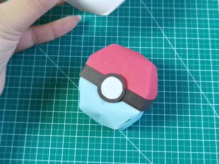 精灵球#hallowey智抖年轻味 #折纸教程 @抖音创作者学院@抖音小助手 #抖音热门