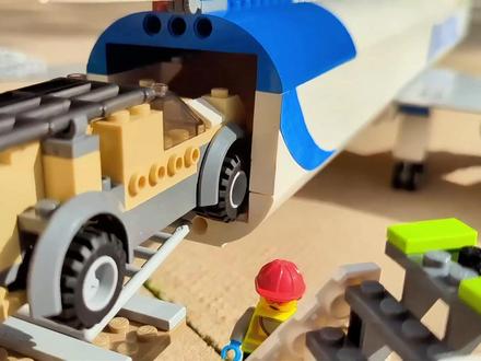 用乐高积木重现真实飞机坠毁事故-第二期! #乐高飞机 #飞机坠毁 #万物皆可乐高 #真实还原 #青年创作者扶持计划