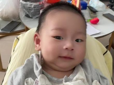 大漂亮来了-龙蛋蛋#人类幼崽长成记 #呆萌可爱