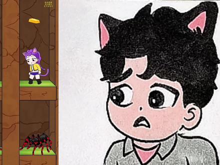 打败蜘蛛的猎魔女团。 #简笔画