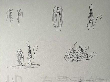 天使vs恶魔#火柴人