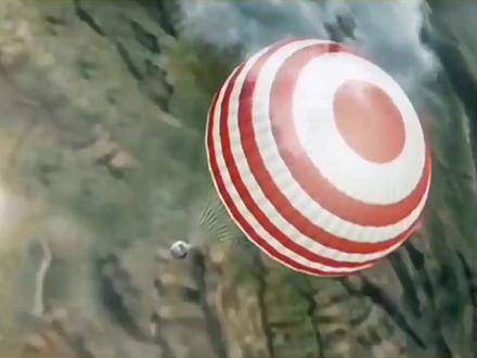 载人飞船返回舱的降落伞是如何打开的。#科技 #航天 #涨知识