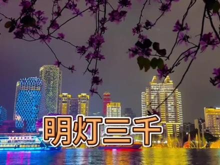 明灯(山)千,(花)开满城;所爱隔山海,山海皆可平;双向奔赴的爱情才值得期待。#荒野韦山 #大表姐回来了