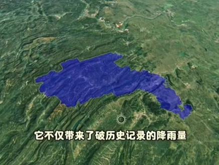 湖南省石门镇#大暴雨引发的水漫大街
