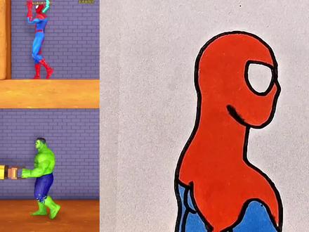 善良的蜘蛛侠#简笔画 @抖音创作者中心 @抖音小助手 @抖音青少年