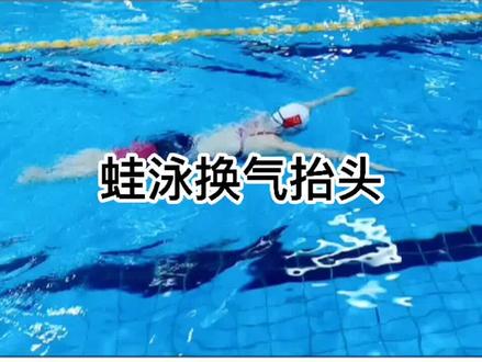 游蛙泳时头抬不起来怎么办?无法换气怎么办#游泳 #蛙泳