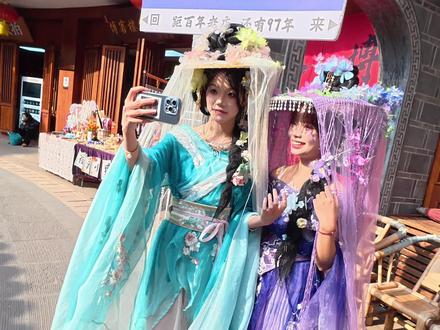 人美心善怎么拍都好看 小青@silent·南 小紫@li-rui-xin. #摄影 #古装