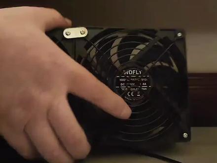 暖气片专用辅助散热风扇磁吸安装通用大风量静音#暖气 #暖气片 #散热风扇