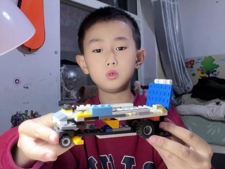 我讲解我的爱车🚗#乐高 #男孩玩具