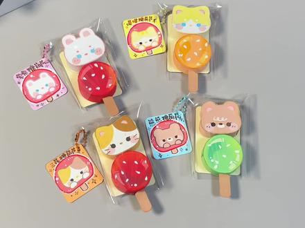 自制奶皮子糖葫芦!一起来制作吧~ #手工 #盲盒 #手工diy