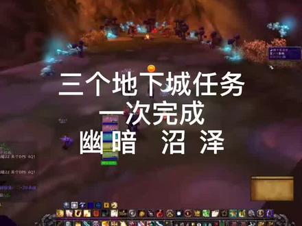 #魔兽世界tbc #魔兽世界怀旧服 幽暗沼泽三个任务一次做,快速升70!