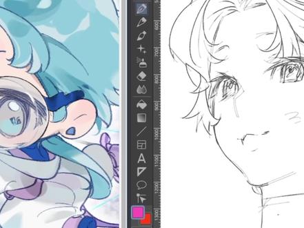 吸色这样设置爽多了 #优动漫 #绘画 #教程