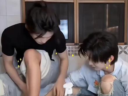 #这谁顶得住啊 #撒糖现场 @郝熠然 @云旗Yunqi