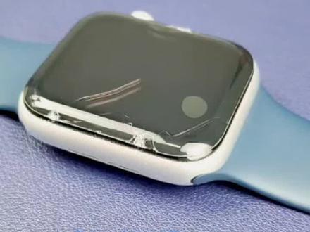 智能手表贴膜还是不贴膜好?#手表膜推荐 #贴膜小技巧 #曲面屏贴膜 #Applewatchs7