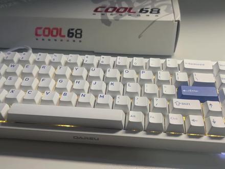 达尔优COOL68性能和颜值真的没得说#达尔优 #键盘 #外设分享