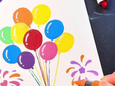 小朋友我们一起来开始2026年的第一天#画画