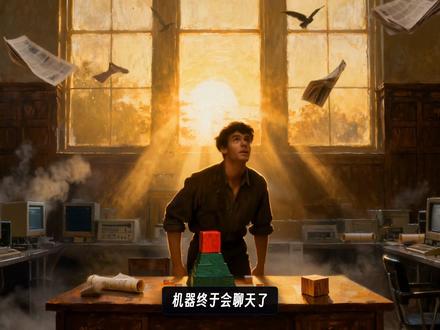 自然语言处理:图灵许的那个愿,为什么 50 年没兑现? 1970 年 MIT 人工智能实验室。24 岁博士生 Terry Winograd 不服 ALPAC 报告——他认为 Dostert 输的不是规则写不完,而是机器根本不懂自己在翻什么。
他做了个疯狂决定:不要真实世界,只要一张桌子加几十块积木。在这个"微世界"里他写了三年代码——每一块积木一张状态卡,每一个词对应一段小程序,整句话合成嵌套函数一次性跑完。
程序叫 SHRDLU。屏幕劈成两半,左边对话框,右边 3D 积木图。打字"请把红色的大方块放到绿色金字塔上",机器回"好的",积木真的被搬了过去。问"为什么",它能答"因为你让我做的"。给它一个含糊的"把大方块拿走",它会反问"你是说红的还是绿的"——Winograd 后背一阵凉,这看起来太像人了。
报纸头条:"AI 的春天来了"。一年后他交了博士论文,24 岁封神。
然后他想把 SHRDLU 推到真实世界。第一个词:chair。椅子?主持?系主任?三条规则同句打架,程序立刻死锁。再换 time flies,又冒出两棵语法树。加规则到深夜——他突然懂了:Dostert 没错在规则,错在规则永远写不完。
chair 一个词,干掉了写了三年的系统。SHRDLU 在那几十块积木里是神,出了桌子什么都不是。这堵墙叫封闭世界假设(closed-world assumption)。
1978年,他把积木装箱,关灯走出 MIT,搬去斯坦福做人机交互。规则派彻底破产,16年寒冬开始——直到 1988 年,一个 IBM 男人说了一句让语言学界恨他一辈子的话。
#自然语言处理 #图灵测试 #ai科普 #左歪歪的技能树 #ai新星计划