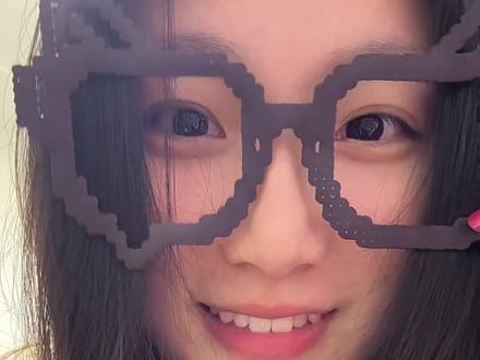 做事情不能太着急了#拼豆#眼镜框