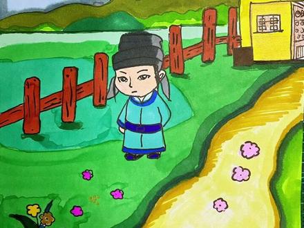 古诗词配画#一起学画画 #简笔画 春晓