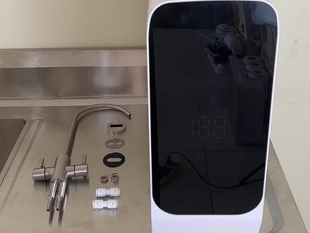 触屏箱体款反渗透净水器双出水水龙头安装方法视频#净水器 #净水器安装 #净水机 #反渗透设备 #净水器滤芯