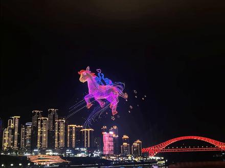 2026新年快乐!!邯郸北湖无人机天幕秀太震撼了…#跨年 #属于邯郸的跨年浪漫 #2026