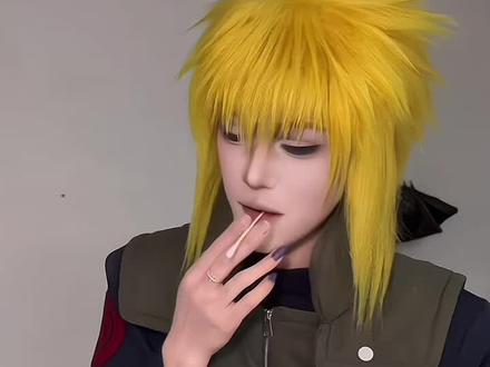 疑似春晚节目提前泄露(bushi)#火影忍者 #鸣人 #水门 #玖辛奈 #cos