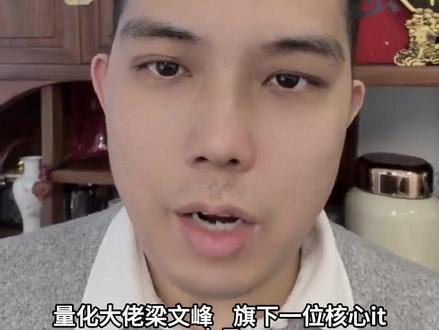 量化大佬梁文锋旗下员工靠“抄作业”赚近9000万 #量化交易