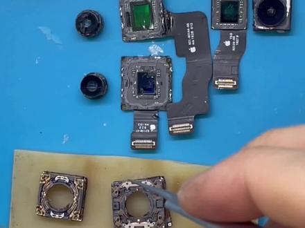 一分钟教你了解iPhone11Pro摄像头,各零部件的作用及损坏出现故障,苹果摄像头抖动修复#苹果摄像头抖动