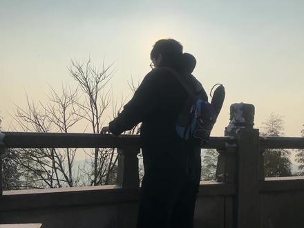 2026天下径山下雪了#径山寺 #雪景 #2026 #登山