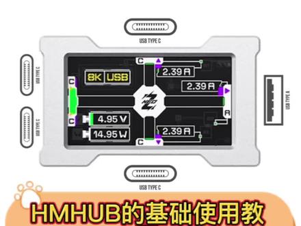 HMHUB基础使用教程 #hmhub #桌搭好物