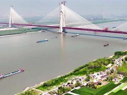 马鞍山长江公铁大桥4月17日合龙,创下多项世界之最 #巢马城际铁路