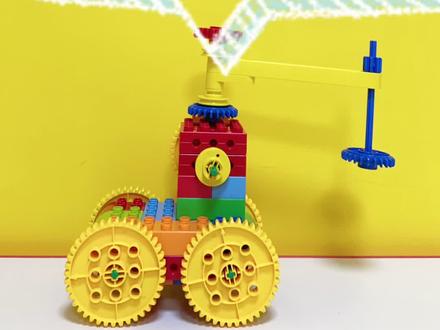 #乐高搭建 乐高大颗粒👉火星探测车搭建过程✨@DOU+小助手 #动手能力培养 #提升专注力 #动手动脑 #益智玩具