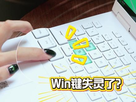Win键失灵了怎么办啊!别慌! #天选7Pro #游戏本 #电脑设置 #windows #玩机技巧