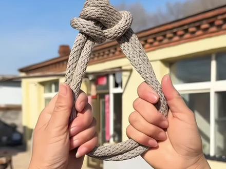 一看就会的实用绳结系法#教你一招轻松解决烦恼 #小妙招解决大问题 #实用小技巧学会省下一个亿 #绳结教程