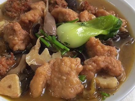 【简简厨房】小白在家怎么做出好吃的小酥肉烩菜?#小酥肉 #小酥肉烩菜