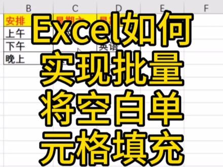 把所有空白单元格都填充相同的内容,这是目前速度最快的办法#excel技巧 #0基础学电脑 #office办公技巧 #文员零基础入门教程 #干货分享