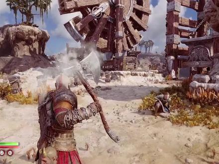 战神5 诸神黄昏 奥尔范格湿地的第二道门怎么打开呀 #战神5诸神黄昏 #战神5 #游戏精彩时刻 #游戏日常