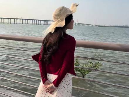 谁说广州没有海!带你地铁直达免费看海!#一起看海#广州南沙 #慧谷超级堤 #广州游玩推荐 #假期出行