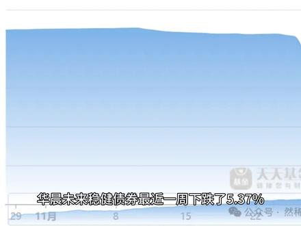 这只基金踩雷了万科债 #债券基金 #万科