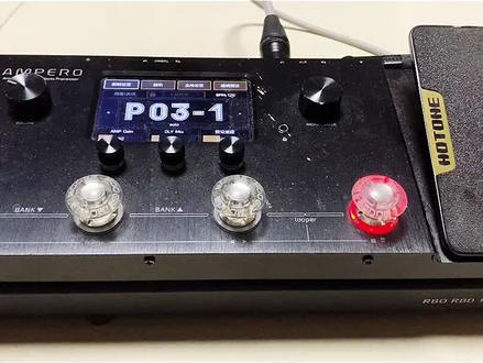 Ampero效果器音控慢发音设置 看完你就会#电吉他教学 #一对一教学